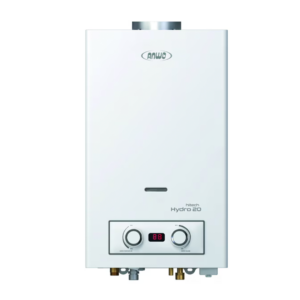 Calefón mural Anwo 11 L/M Hitech Hydro 22 tiro natural